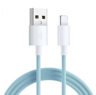 USB-A till Lightning kabel | 2.4A | 1m | Blå