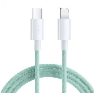 USB-C till Lightning kabel | 20W | 1m | Grön