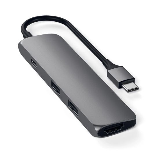 Satechi USB-C MultiPorts-adapter - Space Grey