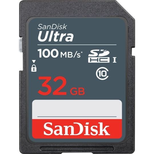 SanDisk Ultra 32GB SDHC UHS-I minneskort