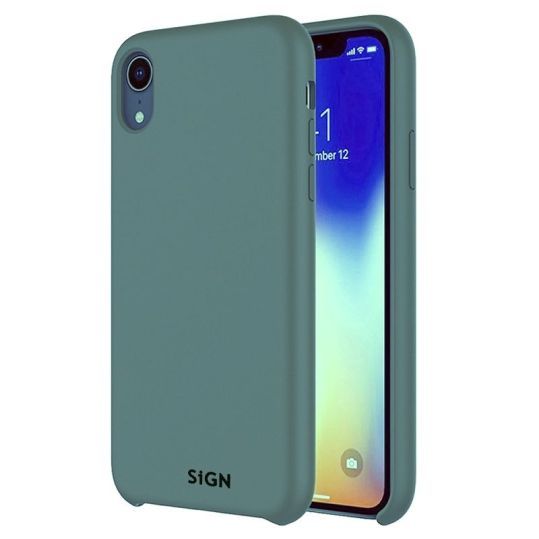 SiGN Liquid Silicone Case för iPhone 11 & XR Mint