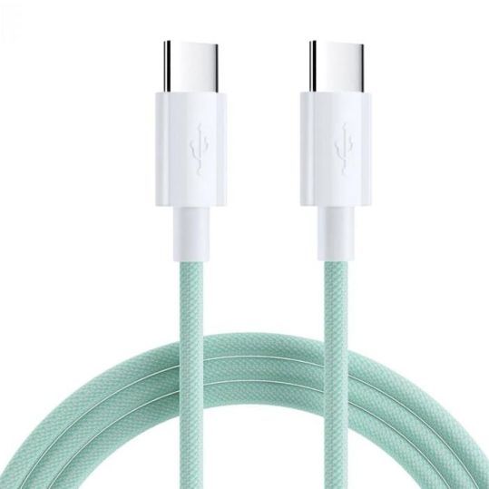 USB-C till USB-C Kabel | 60W | 1m | Grön
