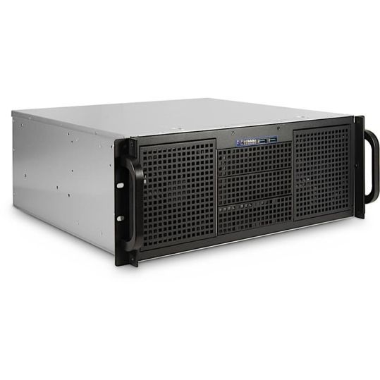 Inter-Tech IPC 4U-40240 - Chassi - Server (Rack) - Svart