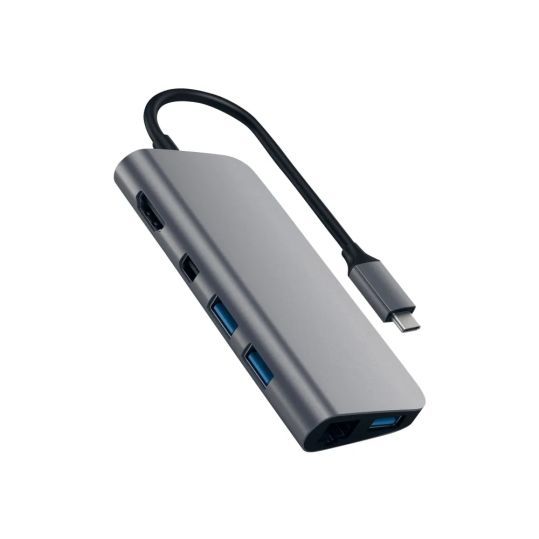 Satechi USB-C Multimedia Adapter Space Gray