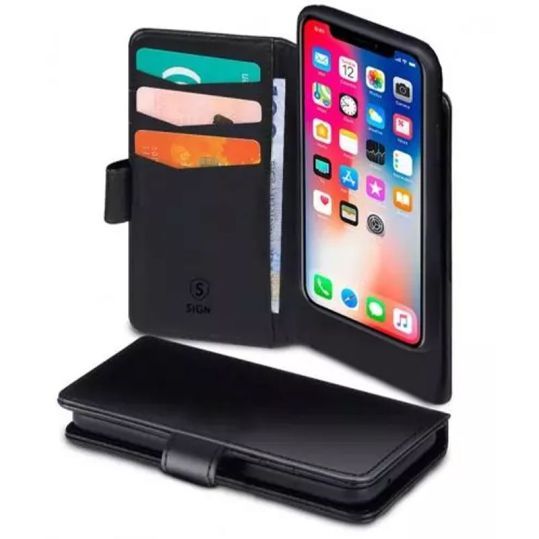 SiGN Plånboksfodral 2-i-1 för iPhone 12 Mini
